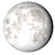 Waning Gibbous, 16 days, 18 hours, 23 minutes in cycle